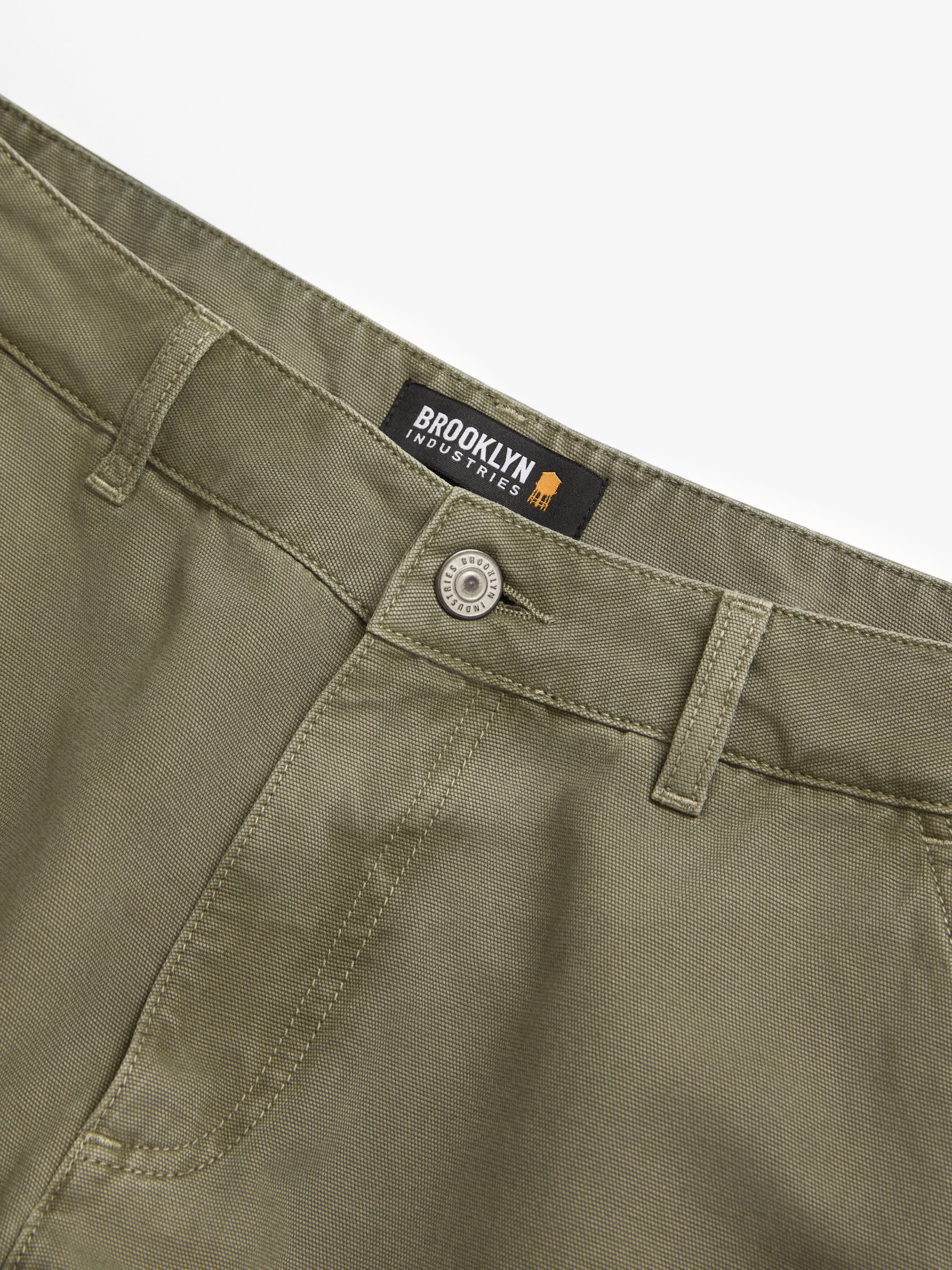 Men's Cargo Pants in Deep Lichen Green - BROOKLYN INDUSTRIES