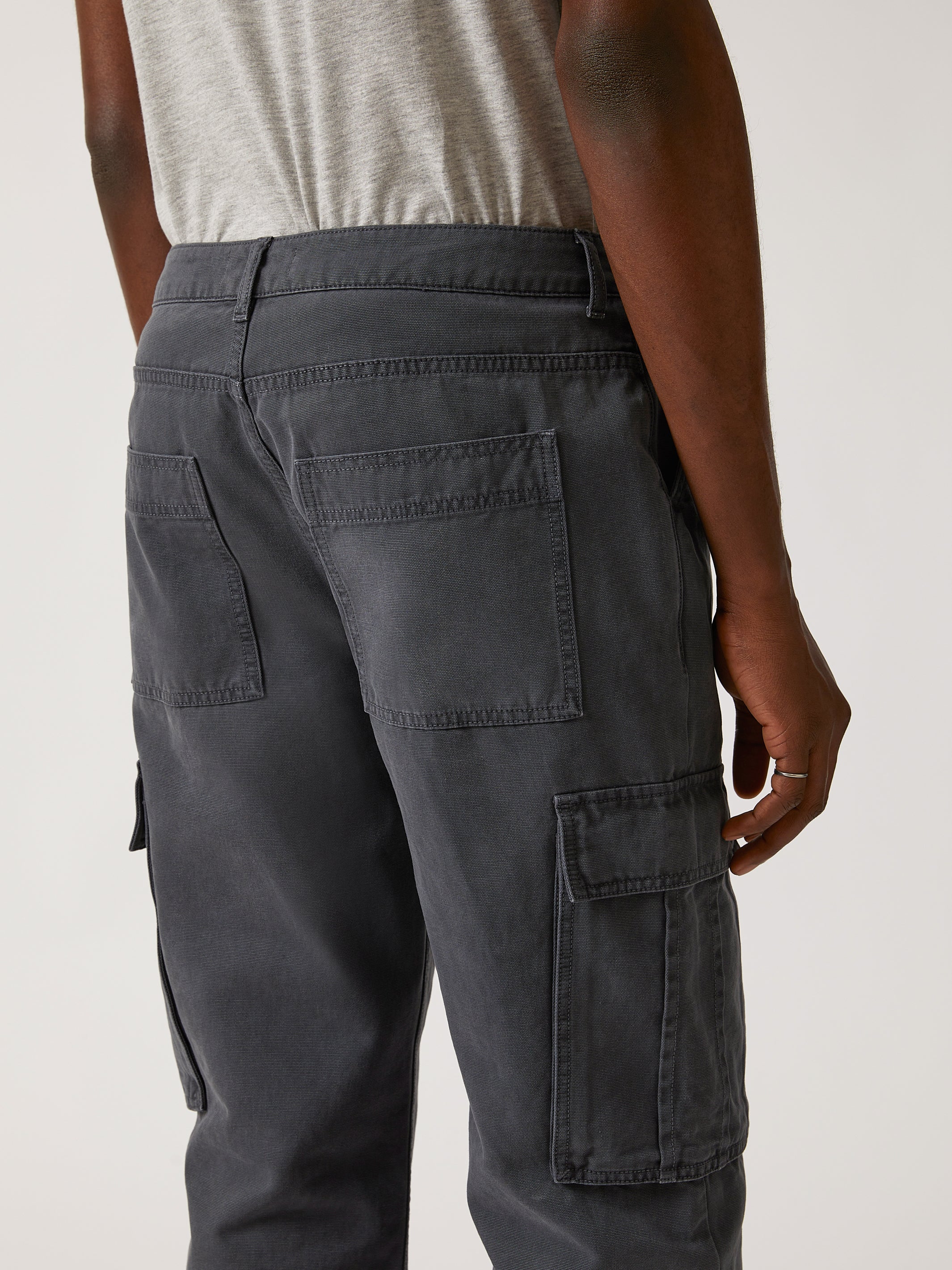 Men's Cargo Pants in Asphalt - BROOKLYN INDUSTRIES