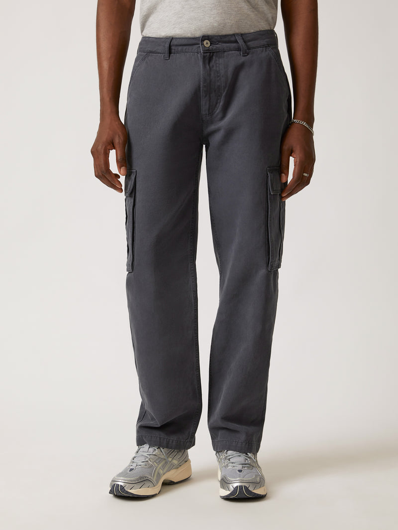 Men's Cargo Pants in Asphalt - BROOKLYN INDUSTRIES