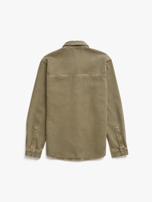 Men's Brooklyn Industries Overshirt in Deep Lichen Green - BROOKLYN INDUSTRIES