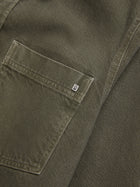 Men's Brooklyn Industries Overshirt in Deep Lichen Green - BROOKLYN INDUSTRIES