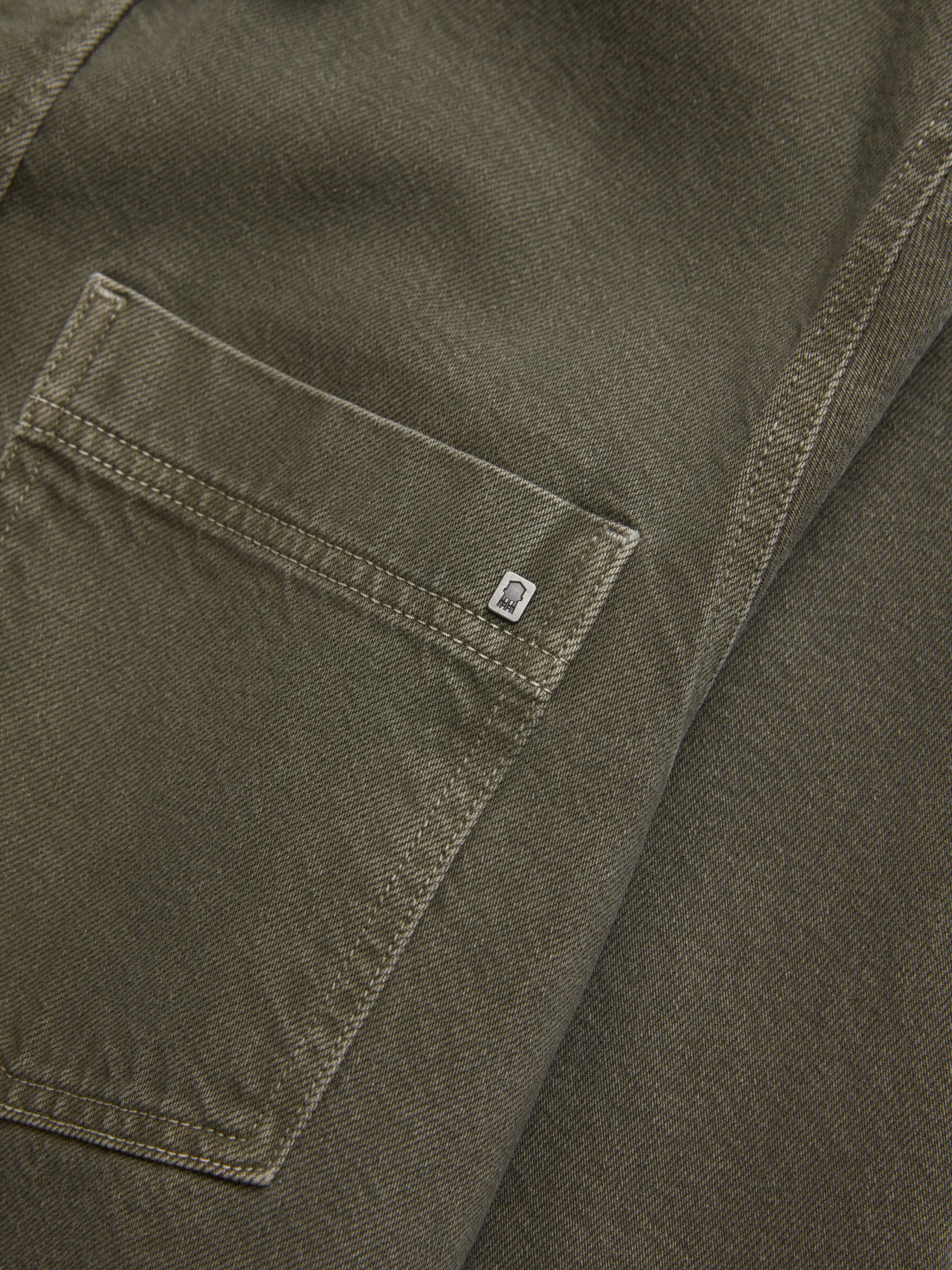 Men's Brooklyn Industries Overshirt in Deep Lichen Green - BROOKLYN INDUSTRIES