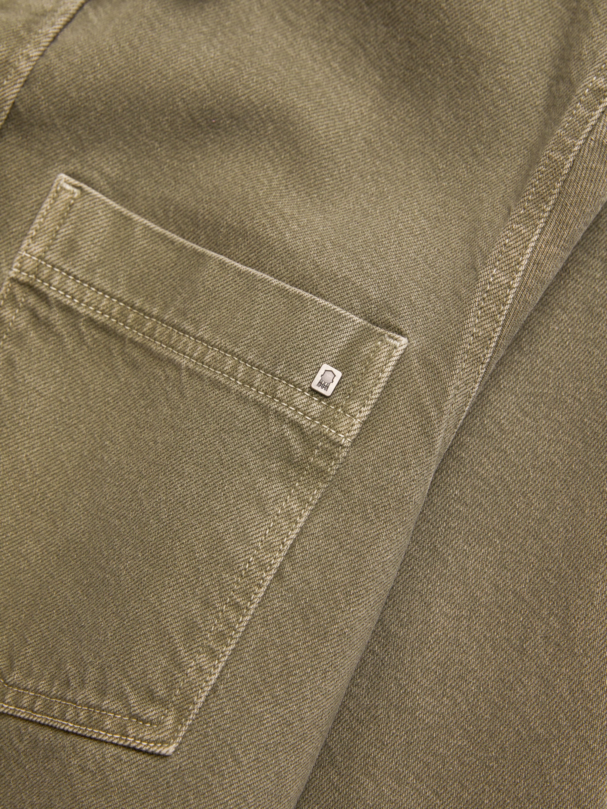 Men's Brooklyn Industries Overshirt in Deep Lichen Green - BROOKLYN INDUSTRIES