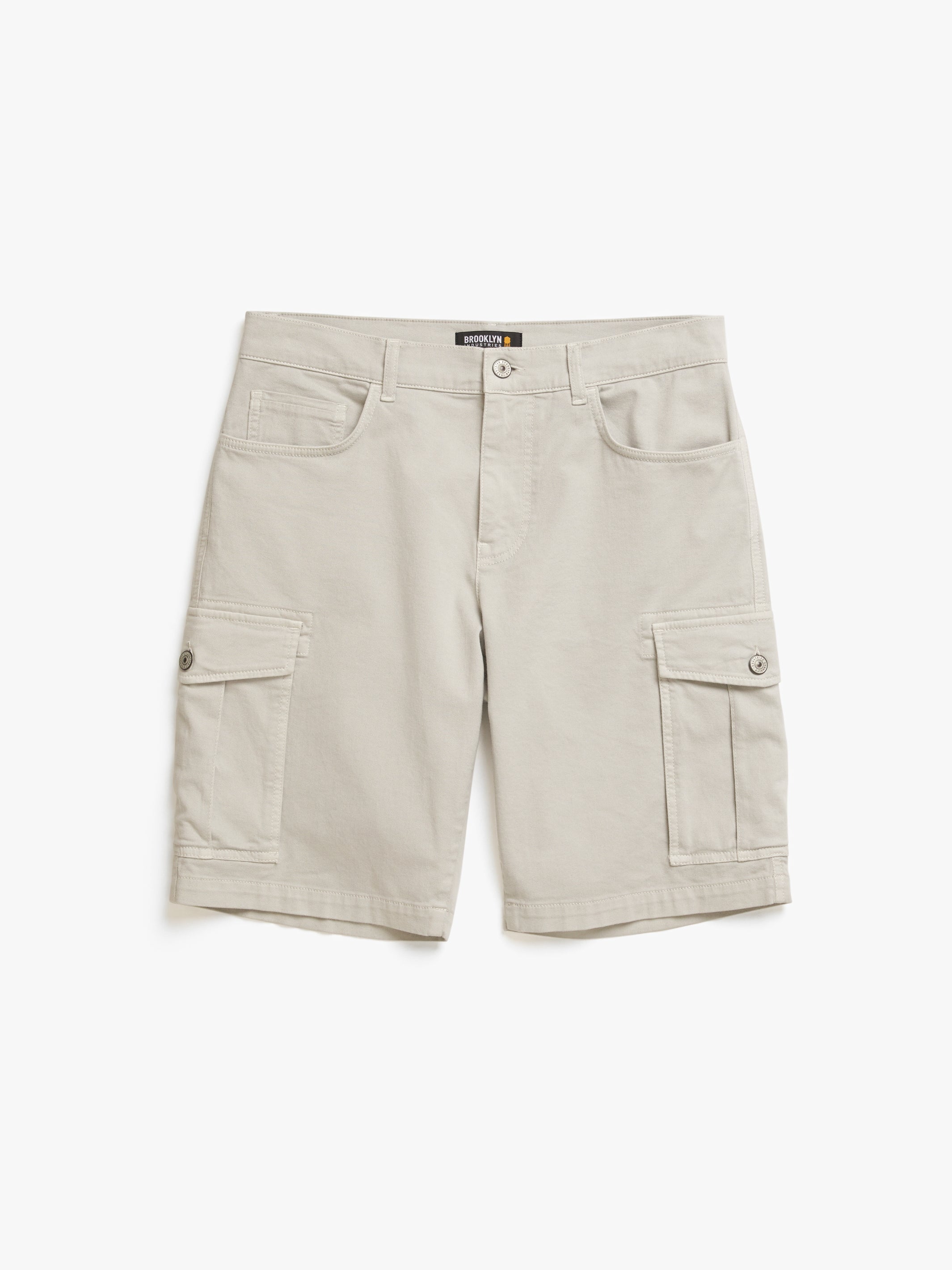 Men's Cargo Shorts in Grey Violet - BROOKLYN INDUSTRIES