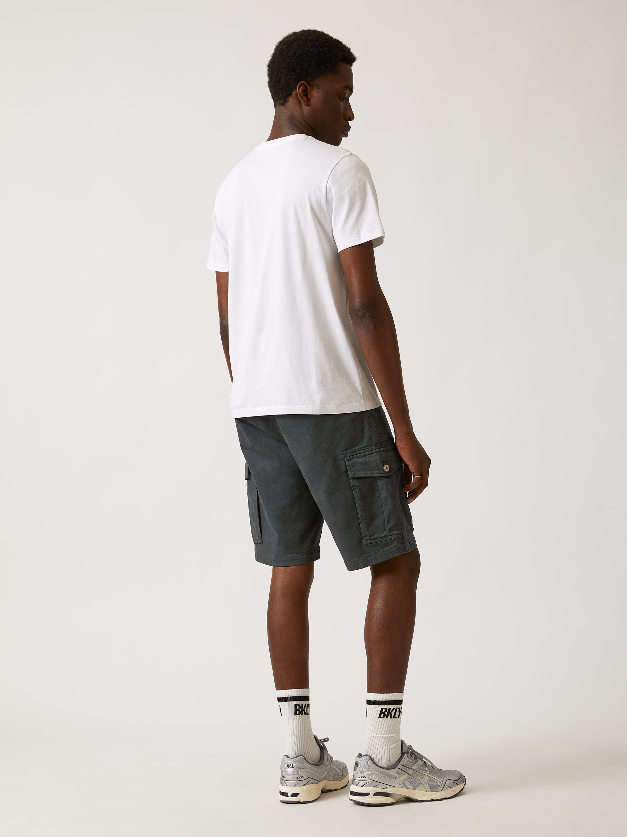 Men's Cargo Shorts in Asphalt - BROOKLYN INDUSTRIES