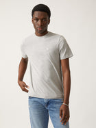 Men's Brooklyn Water Tower T-shirt in Grey Melange - BROOKLYN INDUSTRIES