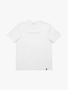 Men's Brooklyn Industries Live Work Create T-shirt in White - BROOKLYN INDUSTRIES