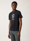 Men's Brooklyn Water Tower Photo T-shirt in Black - BROOKLYN INDUSTRIES