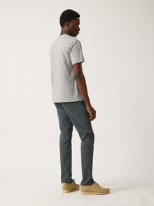 Men's Brooklyn Industries Heritage T-shirt in Grey Melange - BROOKLYN INDUSTRIES