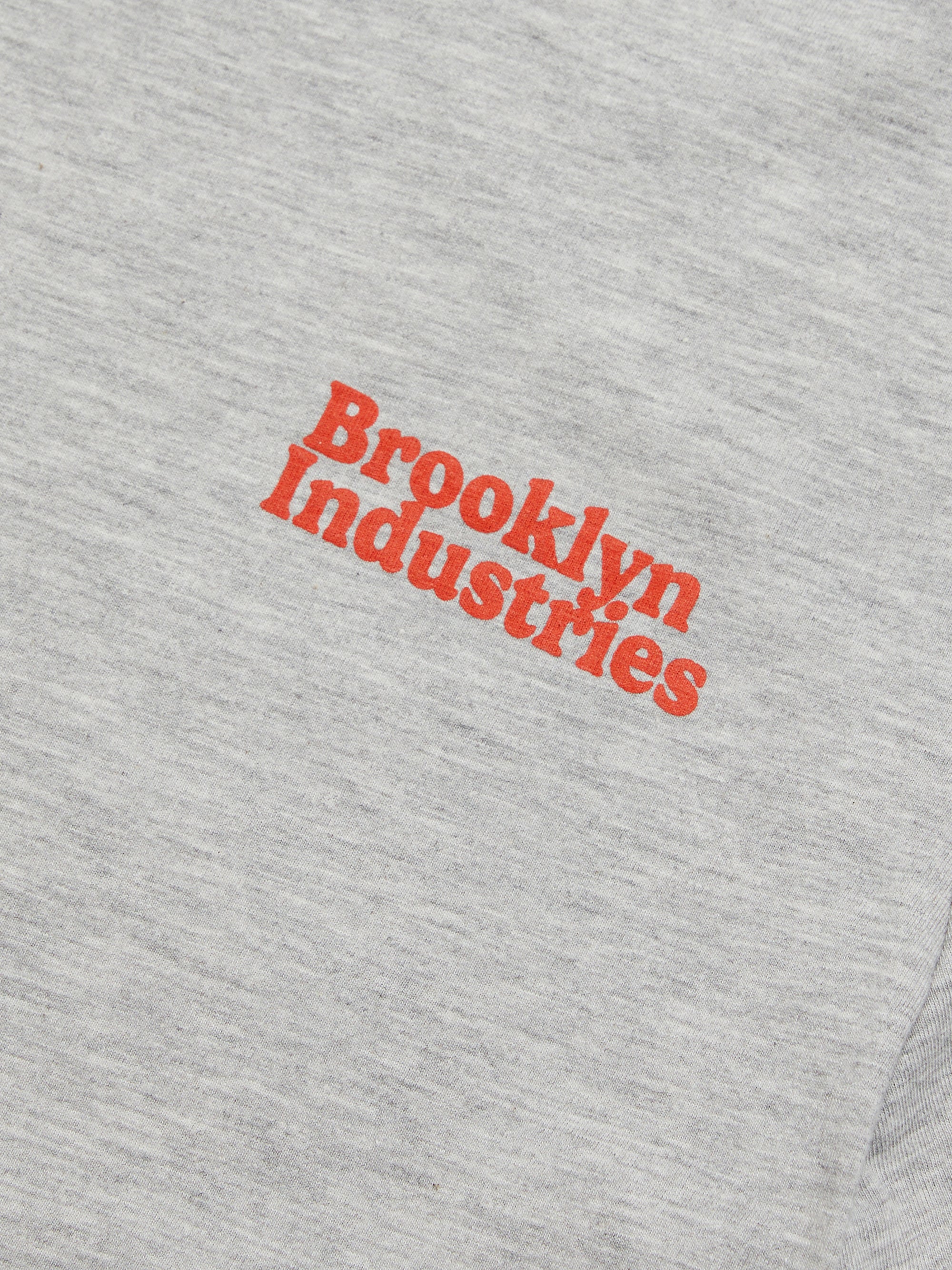 Men's NYC T-shirt in Grey Melange - BROOKLYN INDUSTRIES