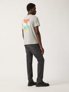 Men's NYC T-shirt in Grey Melange - BROOKLYN INDUSTRIES