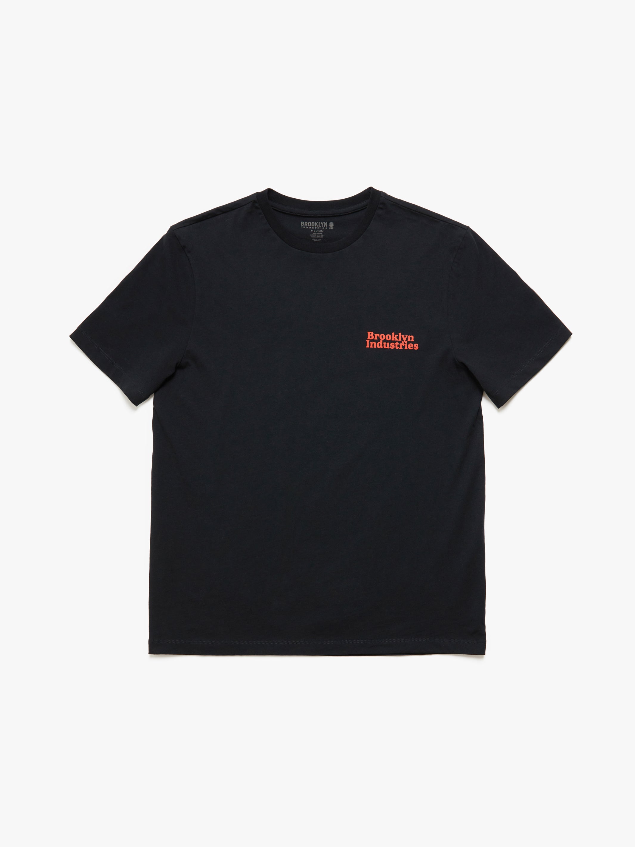Men's NYC T-shirt in Black - BROOKLYN INDUSTRIES