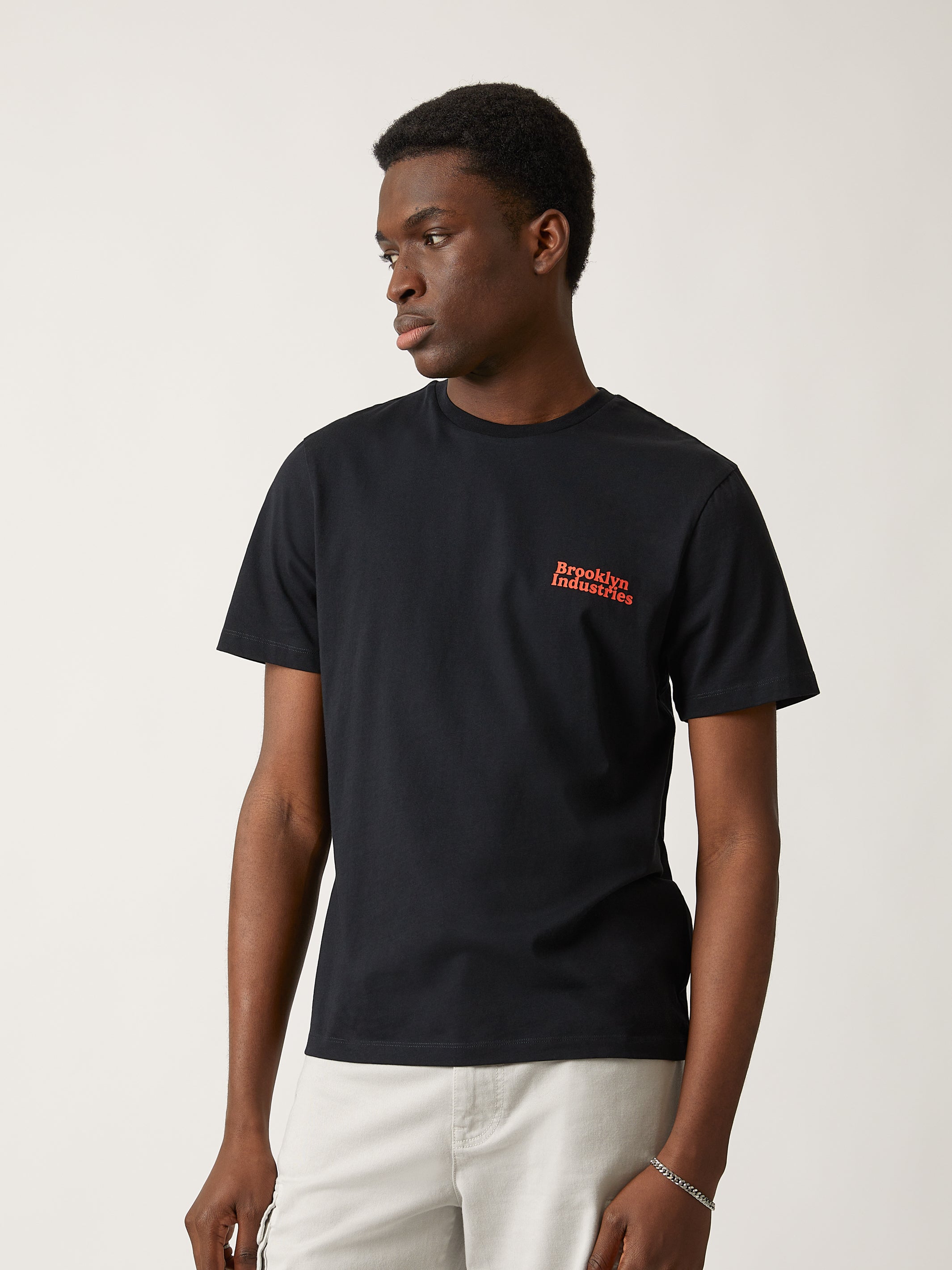 Men's NYC T-shirt in Black - BROOKLYN INDUSTRIES