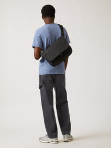 Utility Messenger Bag in Black - BROOKLYN INDUSTRIES