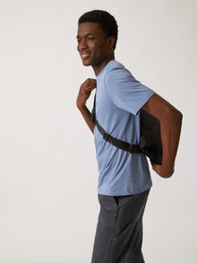 Utility Messenger Bag in Black - BROOKLYN INDUSTRIES