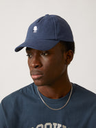 Water Tower Denim Cap in Mid Blue - BROOKLYN INDUSTRIES