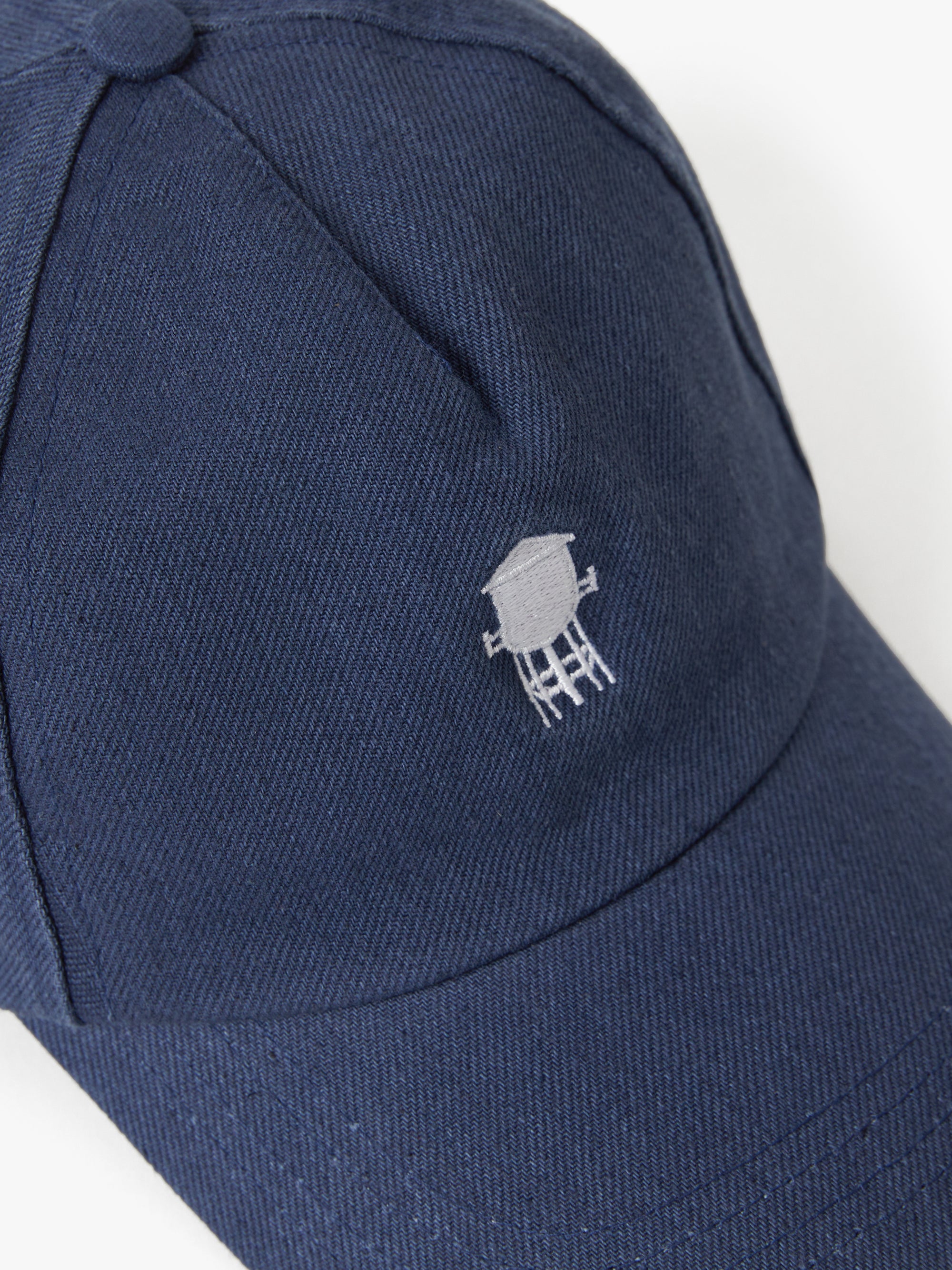 Water Tower Denim Cap in Mid Blue - BROOKLYN INDUSTRIES