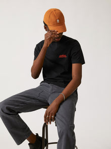 Water Tower Denim Cap in Cider Orange - BROOKLYN INDUSTRIES