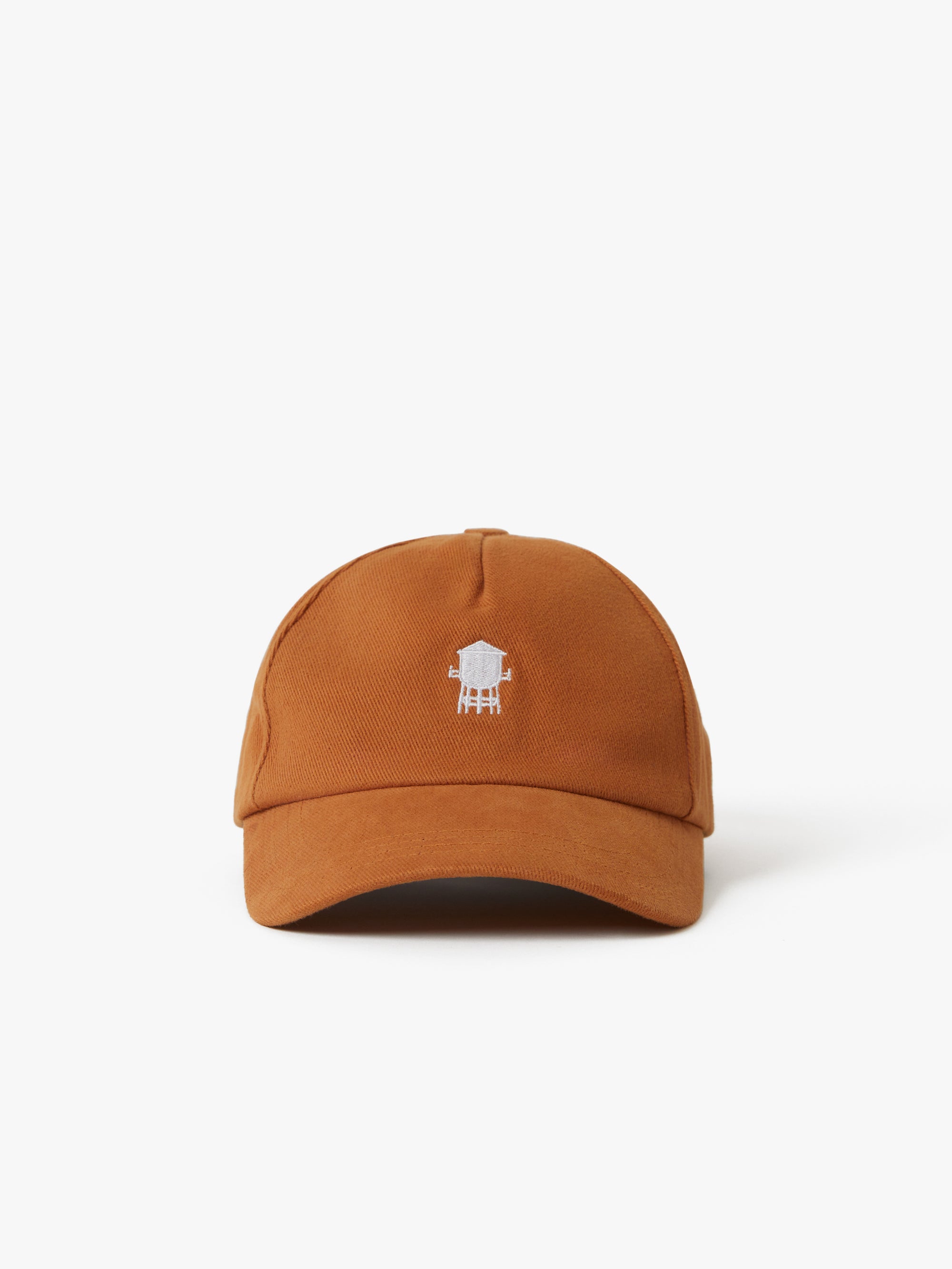 Water Tower Denim Cap in Cider Orange - BROOKLYN INDUSTRIES