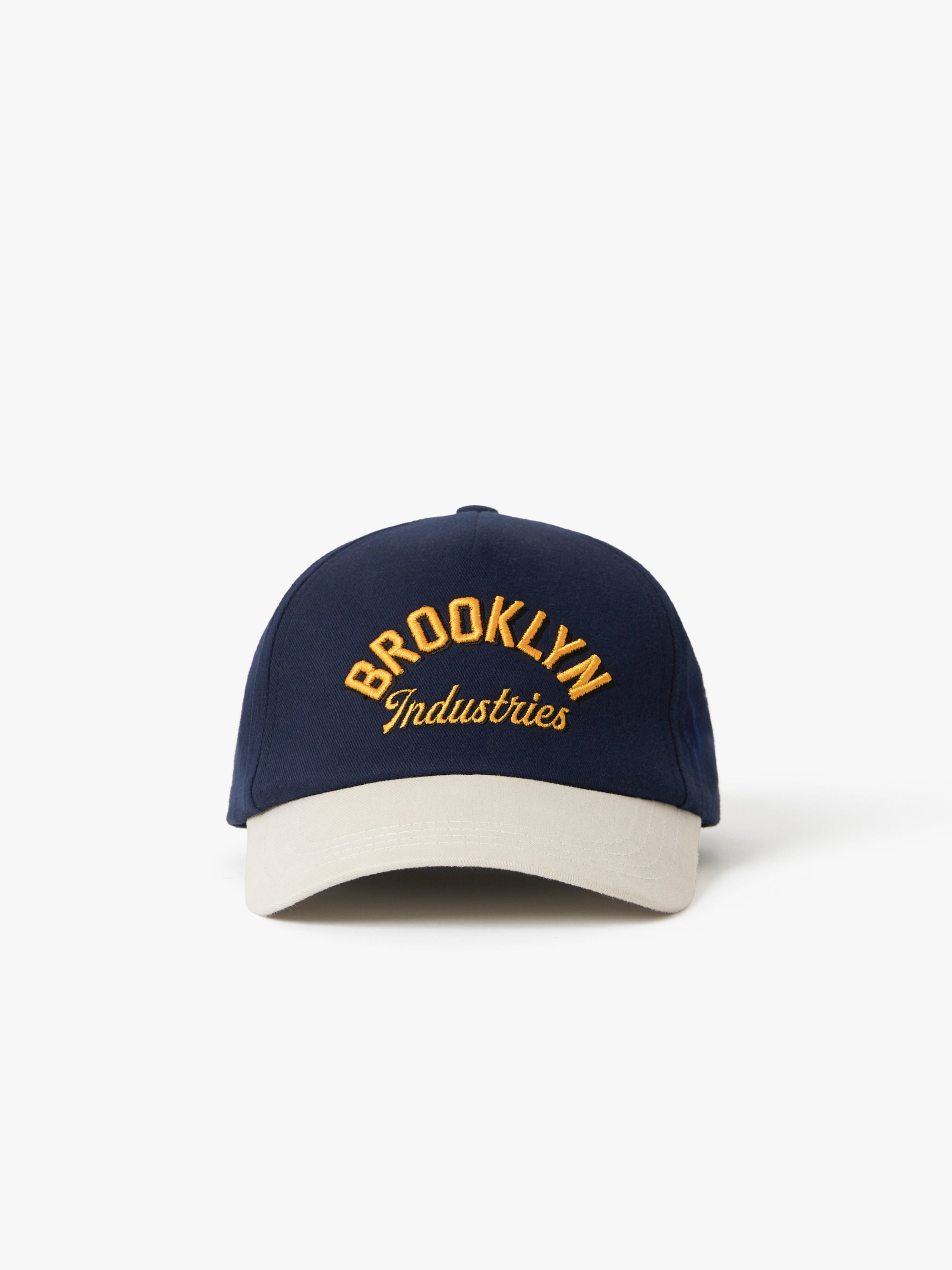 Contrast Logo Cap in Total Eclipse - BROOKLYN INDUSTRIES