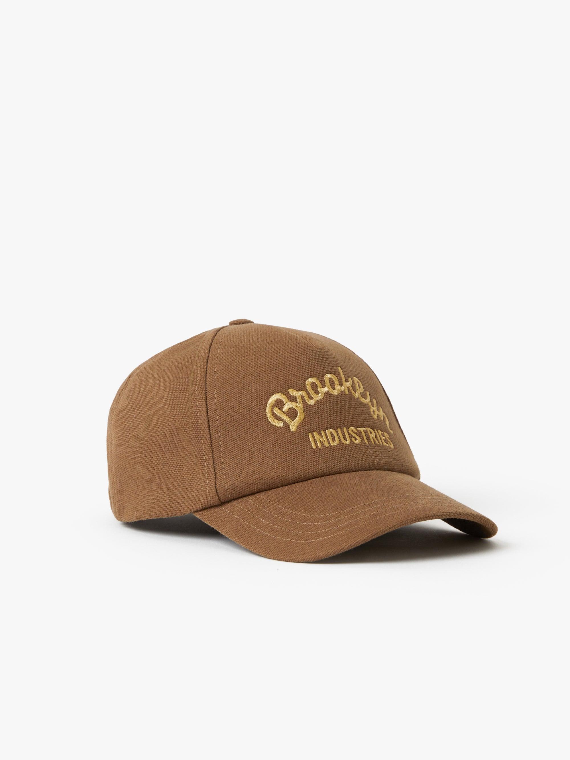 BKI Logo Cap in Light Brown - BROOKLYN INDUSTRIES