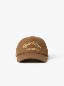 BKI Logo Cap in Light Brown - BROOKLYN INDUSTRIES