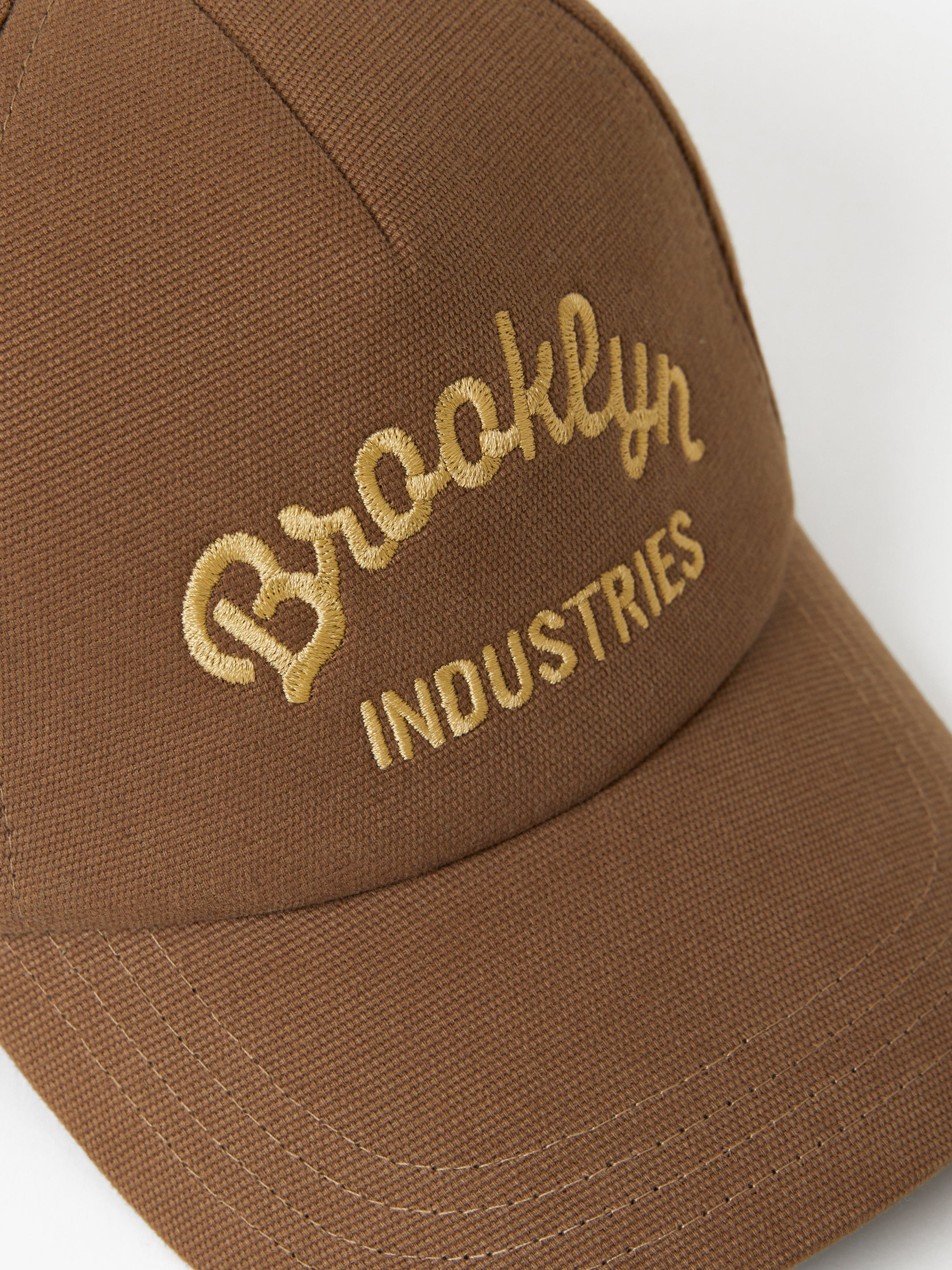 BKI Logo Cap in Light Brown - BROOKLYN INDUSTRIES