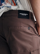 Men's Graham Cargo Shorts in French Roast Colored Parachute - BROOKLYN INDUSTRIES