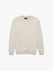 Men's Water Tower Crew Neck Sweatshirt in Moonbeam - BROOKLYN INDUSTRIES