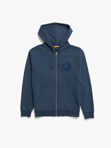 Men's Heritage Zip-Up Hoodie in Moonlit Ocean - BROOKLYN INDUSTRIES