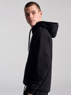 Men's Montrose Hooded Sweatshirt In Black - BROOKLYN INDUSTRIES