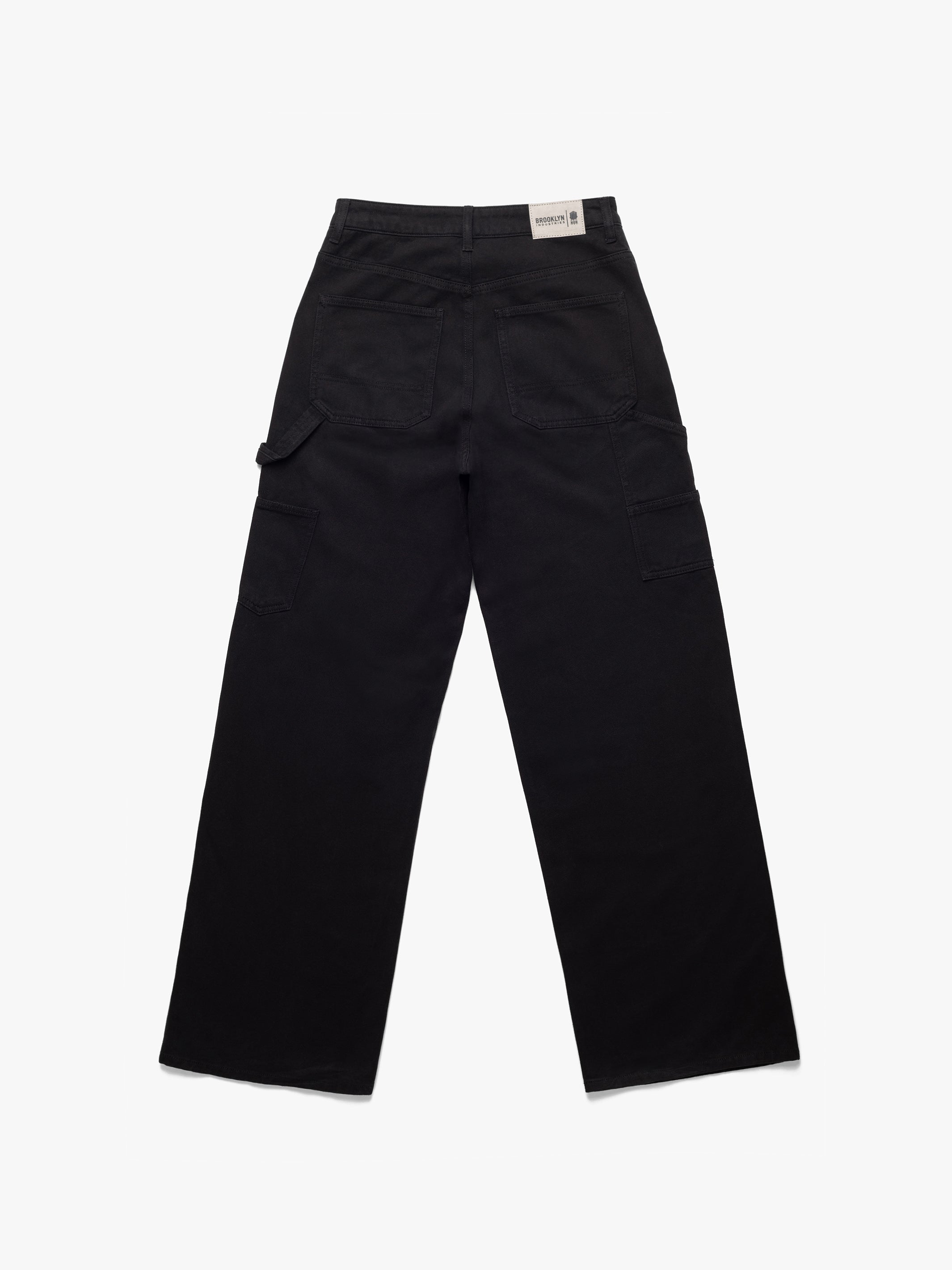 Women's Carpenter Pant In Black Denim | Brooklyn Industries