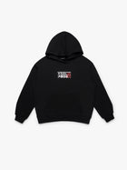 Women's Brooklyn Subway Hoodie in Black - BROOKLYN INDUSTRIES