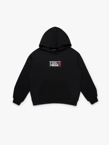 Women's Brooklyn Subway Hoodie in Black - BROOKLYN INDUSTRIES
