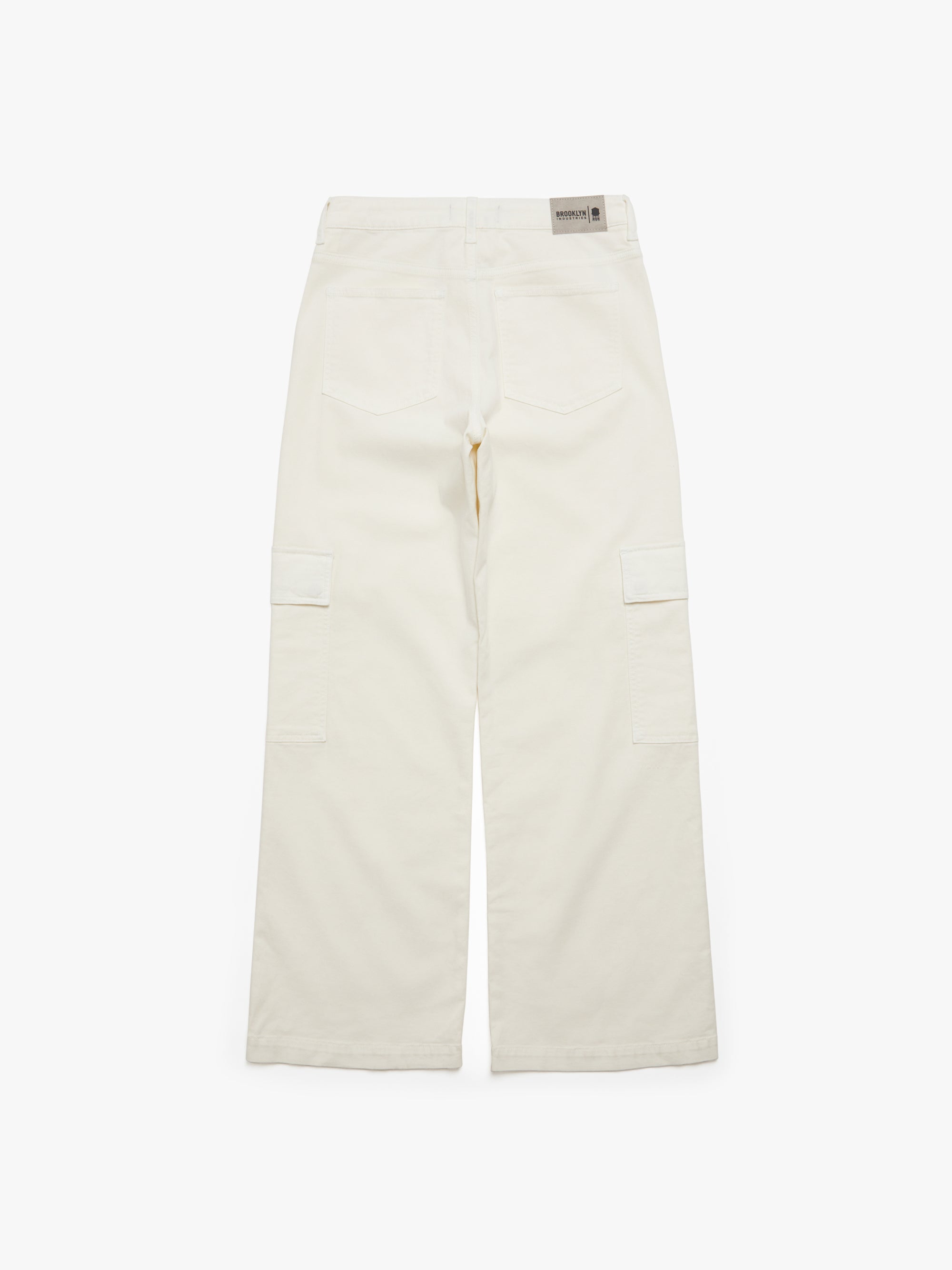 Women's Cargo Pants in Antique White - BROOKLYN INDUSTRIES