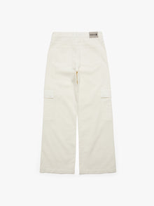 Women's Cargo Pants in Antique White - BROOKLYN INDUSTRIES