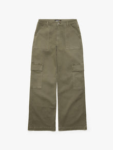 Women's Cargo Pants in Deep Lichen Green - BROOKLYN INDUSTRIES