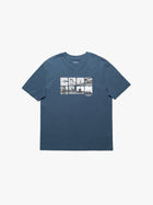 Men's City Printed T-Shirt In Dark Denim - BROOKLYN INDUSTRIES