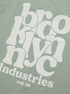 Women's NYC T-shirt in Green Milieu - BROOKLYN INDUSTRIES