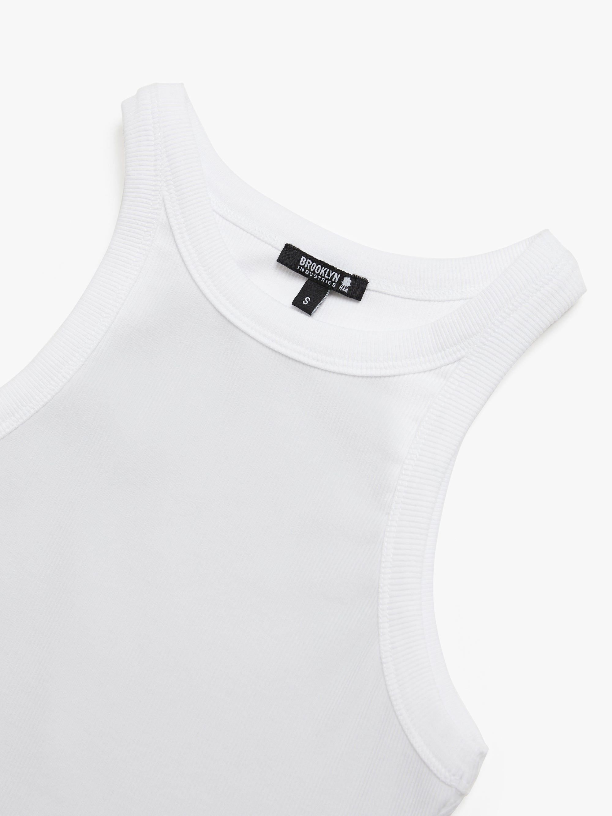 Women's Water Tower Tank Top in White - BROOKLYN INDUSTRIES