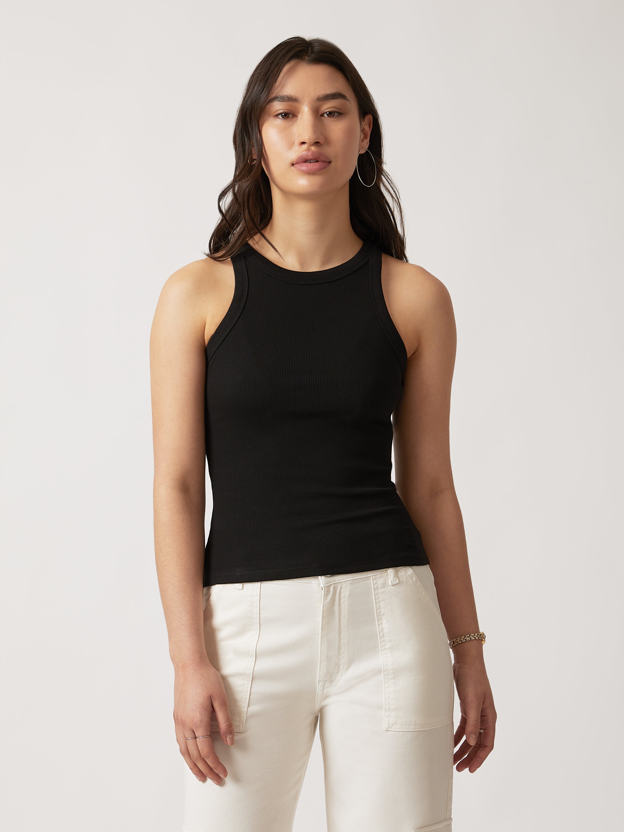 トップス DENHAM x WDS Rib Tank top BLACK DENHAM x WDS Dyed Tank Top アイテム詳細｜DENHAM（デンハム
