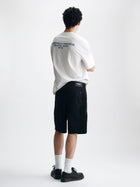 Men's Graham Cargo Shorts in Black Colored Ripstop - BROOKLYN INDUSTRIES