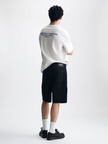Men's Graham Cargo Shorts in Black Colored Ripstop - BROOKLYN INDUSTRIES