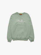 Women's Brooklyn Bridge Sweatshirt in Green Milieu - BROOKLYN INDUSTRIES