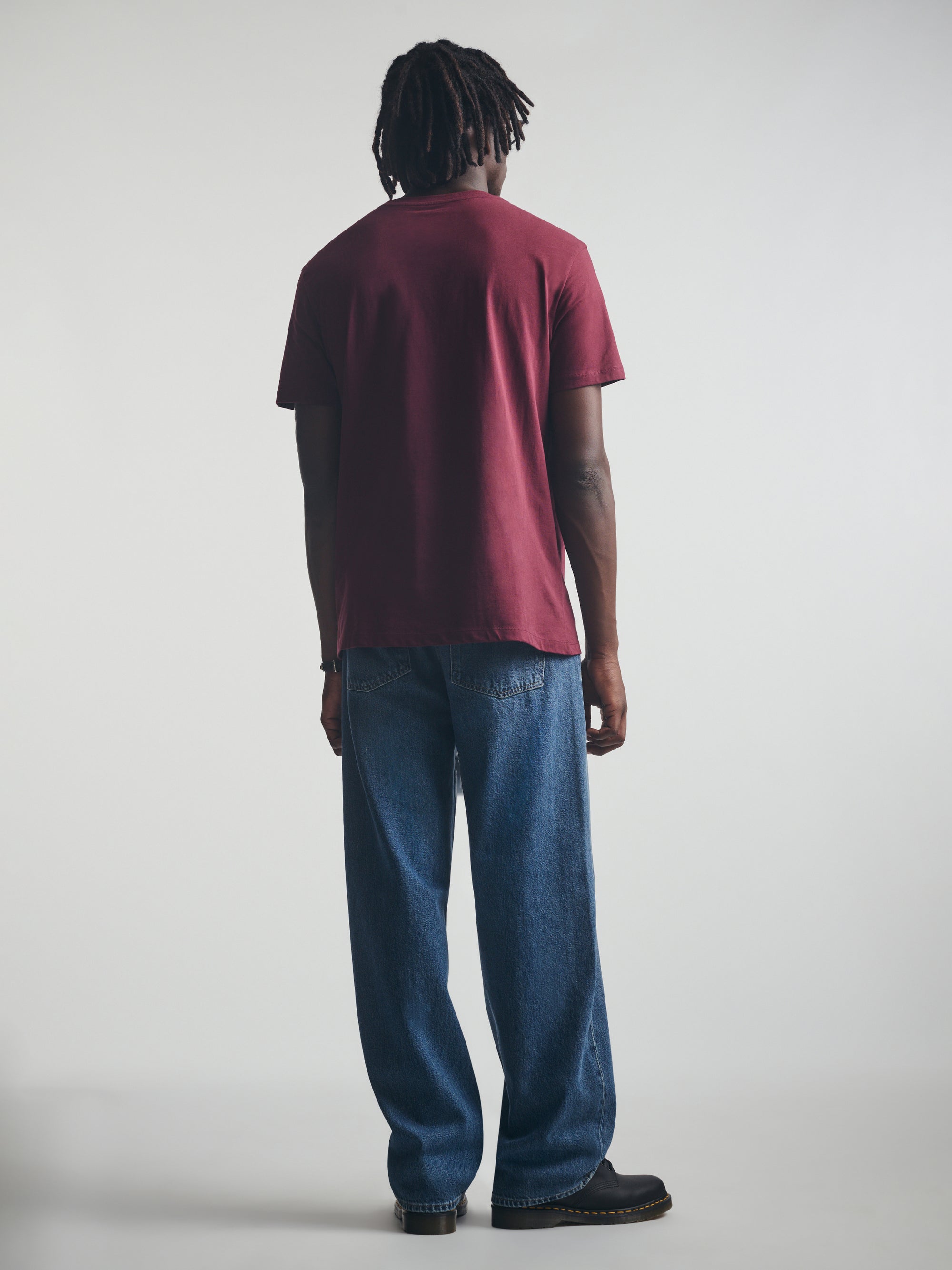 Men's Brooklyn T-Shirt In Windsor Wine