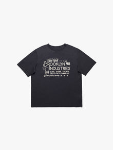 Women's Brooklyn 1998 T-Shirt In Black - BROOKLYN INDUSTRIES