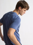 Men's Brooklyn Graphic T-Shirt In Medieval Blue - BROOKLYN INDUSTRIES