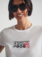 Women's Brooklyn Subway T-Shirt in White - BROOKLYN INDUSTRIES