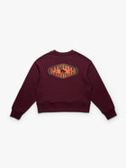 Women's Brooklyn Cat Sweatshirt in Windsor Wine - BROOKLYN INDUSTRIES