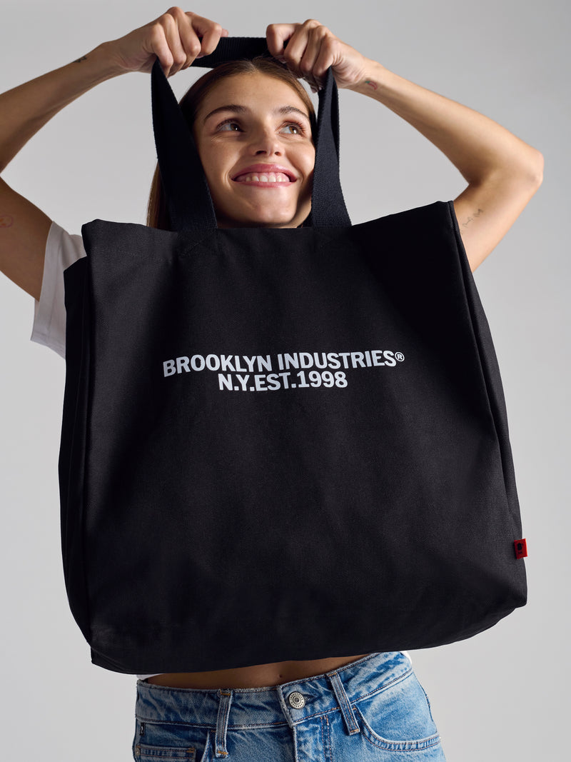 Brooklyn 1998 Tote Bag in Black - BROOKLYN INDUSTRIES